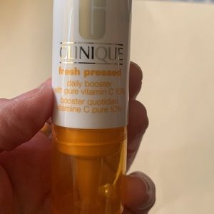 Clinique Gift Set includes Full Size Fresh Pressed Daily Booster Vitamin C